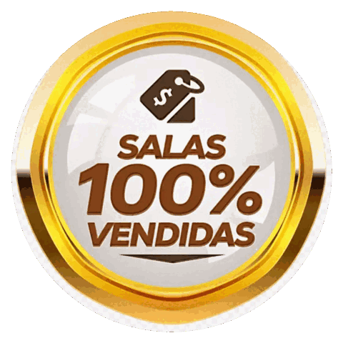 Selo: salas 100% vendidas